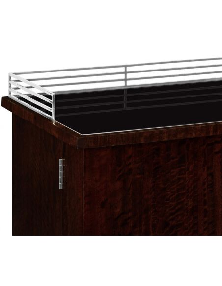 Upscale Bar Furniture Stylish Drinks Cabinet