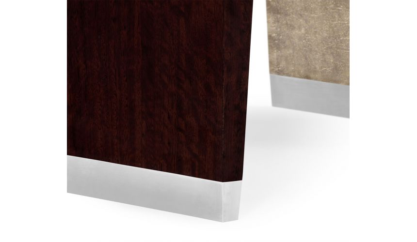 LUXURY BEDROOM FURNITURE Leather Upholstered Dressing Stool