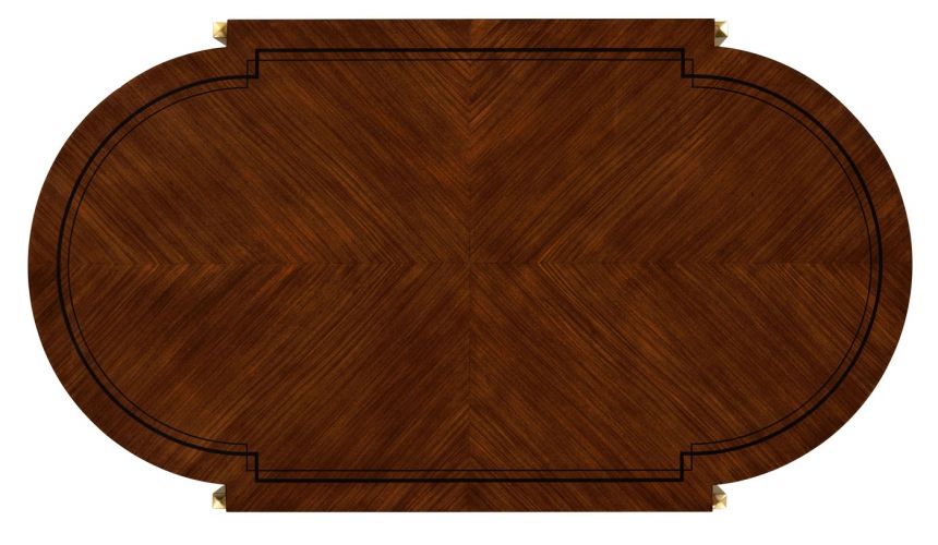Coffee Tables Oval Brass Base Coffee Table