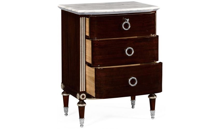 LUXURY BEDROOM FURNITURE Compact 3 Drawer Chest