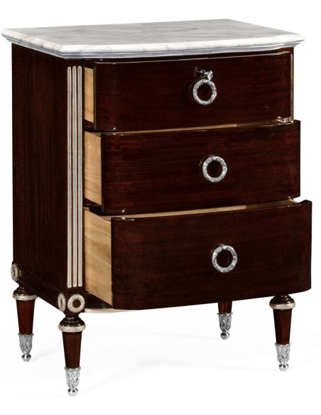 LUXURY BEDROOM FURNITURE Compact 3 Drawer Chest