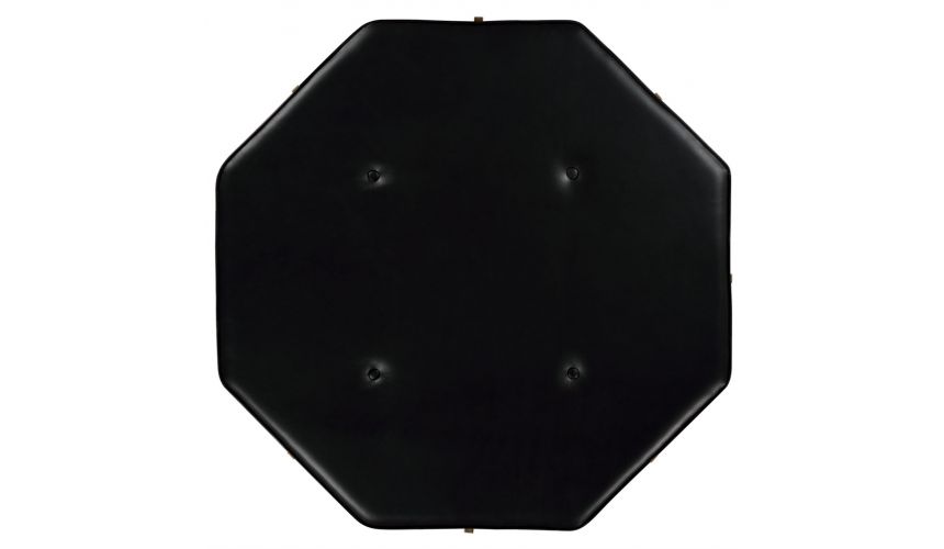Coffee Tables Upholstered Octagonal Coffee Table