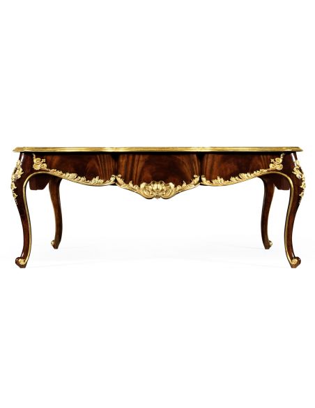 Coffee Tables Cocktail Table with Gilt Carved Detailing