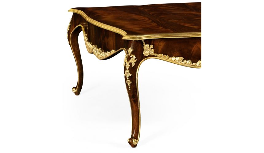 Coffee Tables Cocktail Table with Gilt Carved Detailing