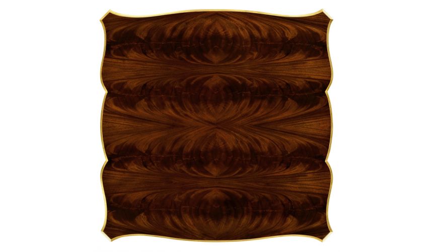 Coffee Tables Cocktail Table with Gilt Carved Detailing