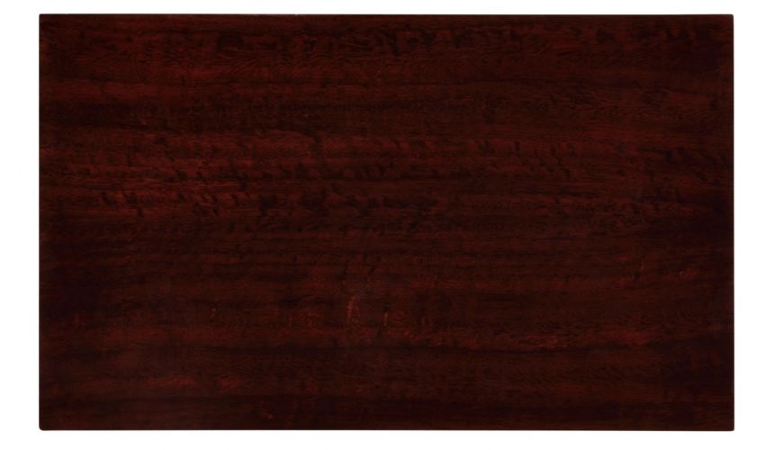 Modern Furniture Rectangular End Table with X-Styled Base