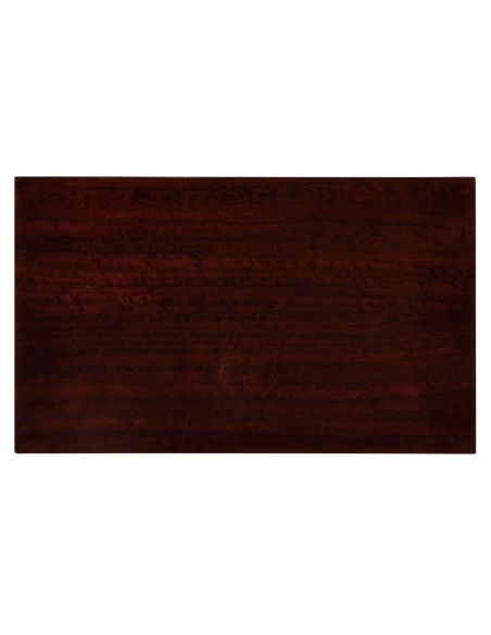 Modern Furniture Rectangular End Table with X-Styled Base