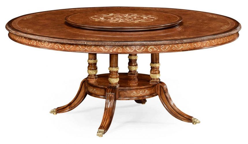 Dining Tables Regency Style Circular Dining Table-12