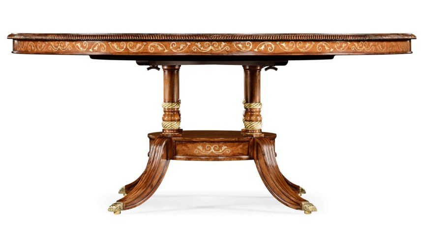 Dining Tables Regency Style Circular Dining Table-12