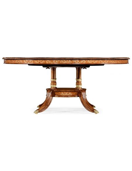 Dining Tables Regency Style Circular Dining Table-12