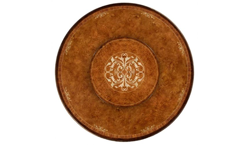 Dining Tables Regency Style Circular Dining Table-12