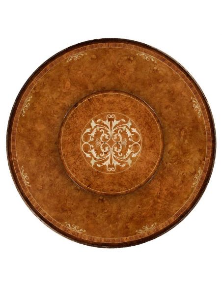Dining Tables Regency Style Circular Dining Table-12