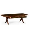 Coffee Tables Rectangular mahogany drop leaf coffee table
