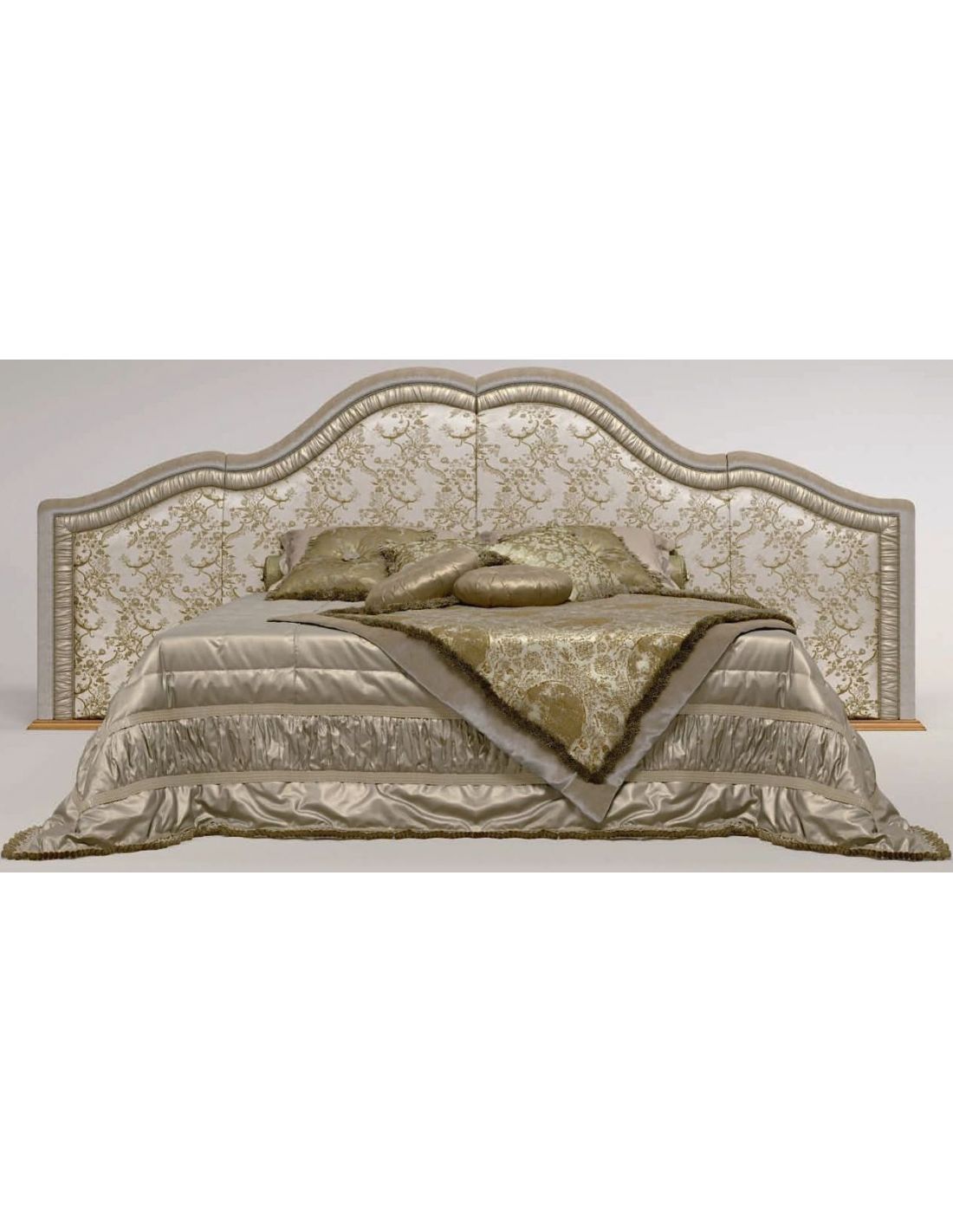 Oversized Arched Headboard Bed, Oversized Headboard King Bed