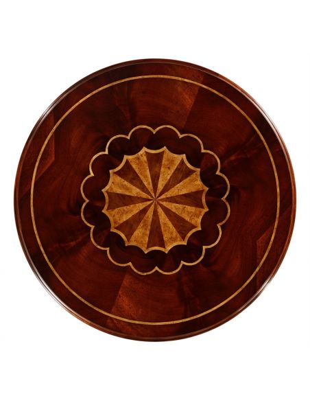 Round & Oval Side Tables Late Georgian Style Side Table-97