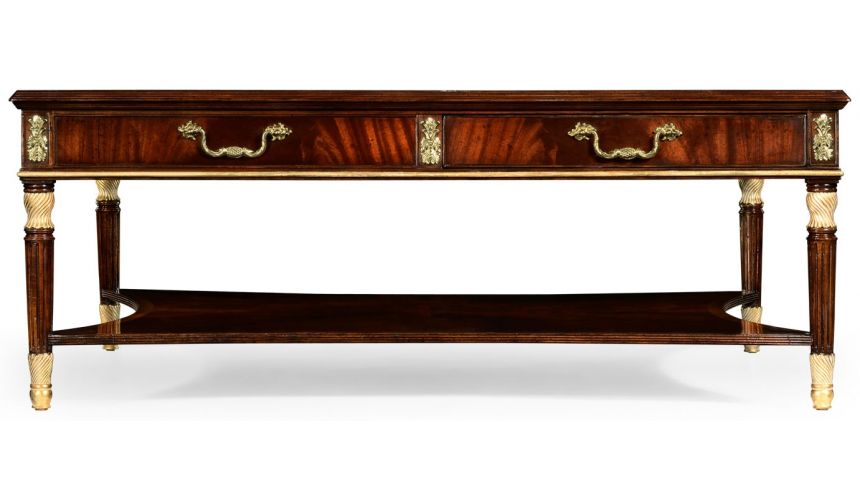 Coffee Tables Square coffee table in William IV style