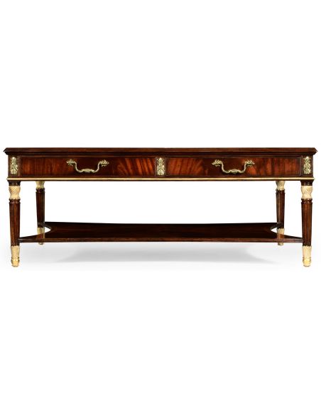 Coffee Tables Square coffee table in William IV style