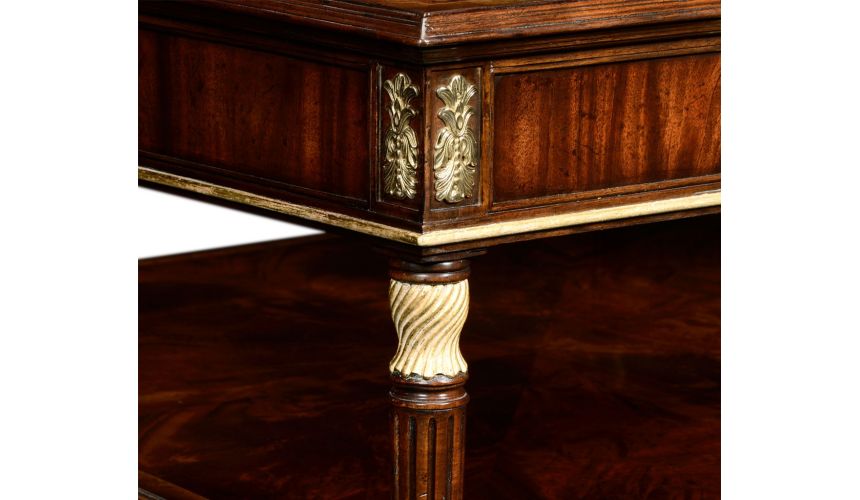 Coffee Tables Square coffee table in William IV style