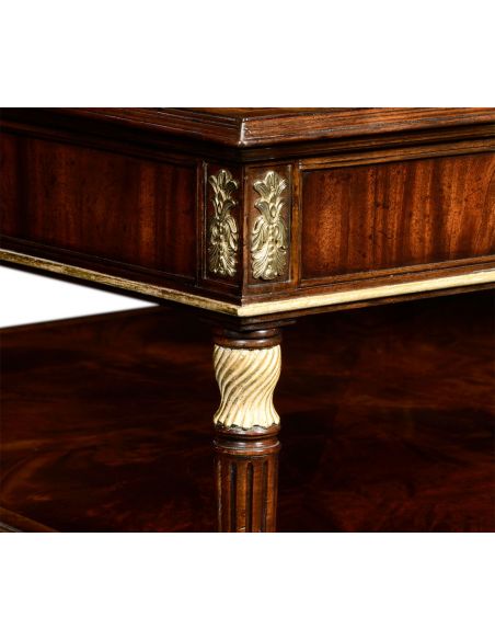 Coffee Tables Square coffee table in William IV style