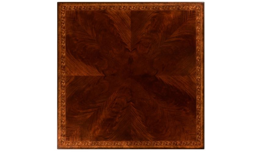 Coffee Tables Square coffee table in William IV style