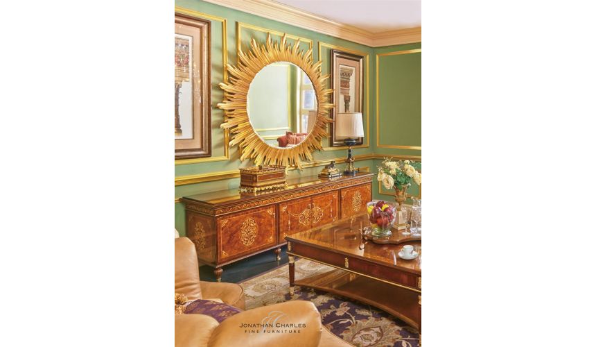 Coffee Tables Square coffee table in William IV style