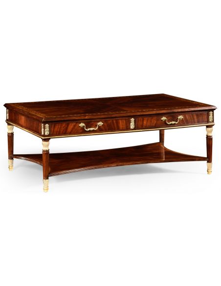 Rectangular coffee table in William IV style