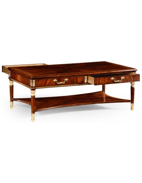 Rectangular and Square Coffee Tables Rectangular coffee table in William IV style