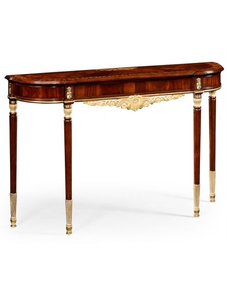 Louis IV Style Narrow Console Table
