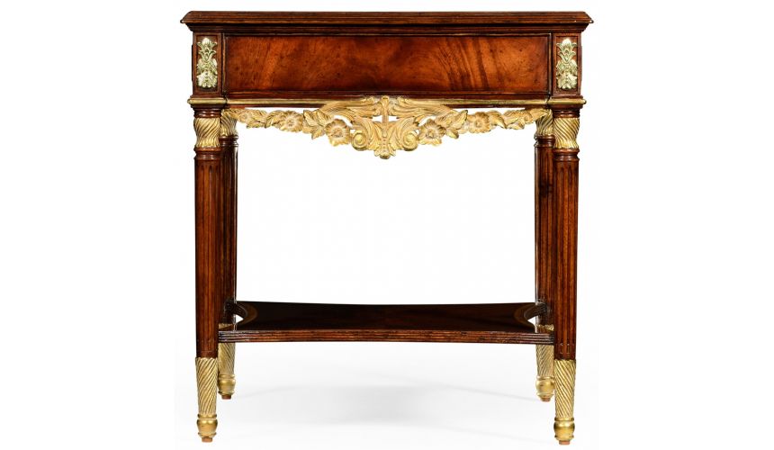 Square & Rectangular Side Tables Mahogany side table in Louis IV style