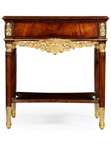 Square & Rectangular Side Tables Mahogany side table in Louis IV style