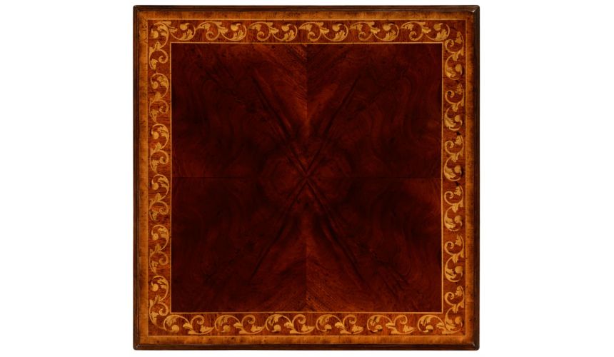 Square & Rectangular Side Tables Mahogany side table in Louis IV style