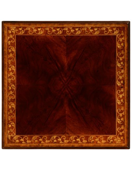 Square & Rectangular Side Tables Mahogany side table in Louis IV style
