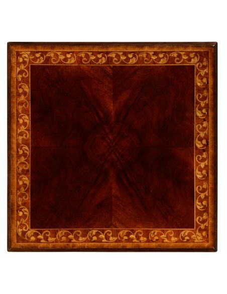 Square & Rectangular Side Tables Elegant Louis IV Style Side Table