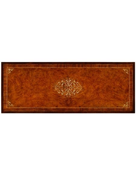 LUXURY BEDROOM FURNITURE 4 Drawer Chest with mother of pearl inlay