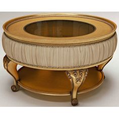 Furniture Masterpieces Round Drum Accent Table