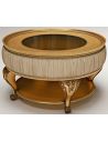 Furniture Masterpieces Round Drum Accent Table