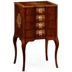LUXURY BEDROOM FURNITURE Mahogany Jewelry Chest and Vanity