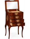 LUXURY BEDROOM FURNITURE Mahogany Jewelry Chest and Vanity