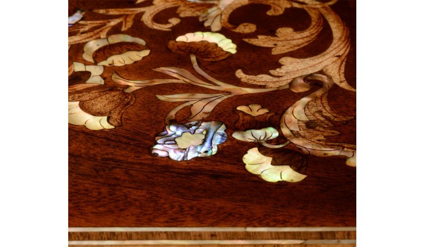 LUXURY BEDROOM FURNITURE Mahogany Jewelry Chest and Vanity