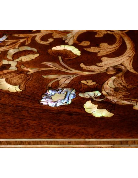 LUXURY BEDROOM FURNITURE Mahogany Jewelry Chest and Vanity