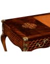 Executive Desks Mahogany desk with mother of pearl inlay