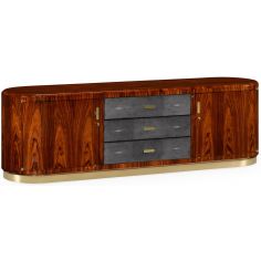 Entertainment Centers, TV Consoles, Pop Ups Santos rosewood TV entertainment unit, high sheen