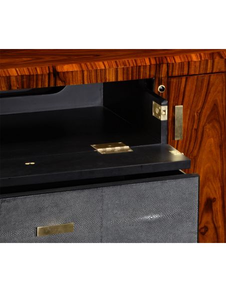 Entertainment Centers, TV Consoles, Pop Ups Santos rosewood TV entertainment unit, high sheen