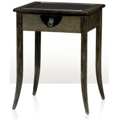 Square & Rectangular Side Tables An Aegean finish lamp table