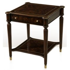 Square & Rectangular Side Tables Ebonised Yorke