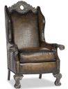 Home Bar Furniture Old English Leather Chair