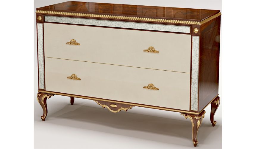 Furniture Masterpieces Appealing Double Drawer Chest