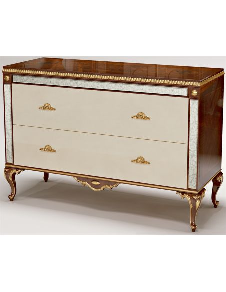 Appealing Double Drawer Chest