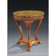Round & Oval Side Tables Luxury Furniture Round Occasional Table