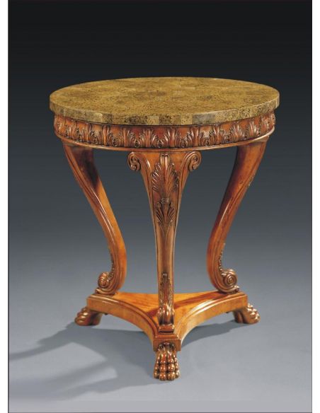 Luxury Furniture Round Occasional Table